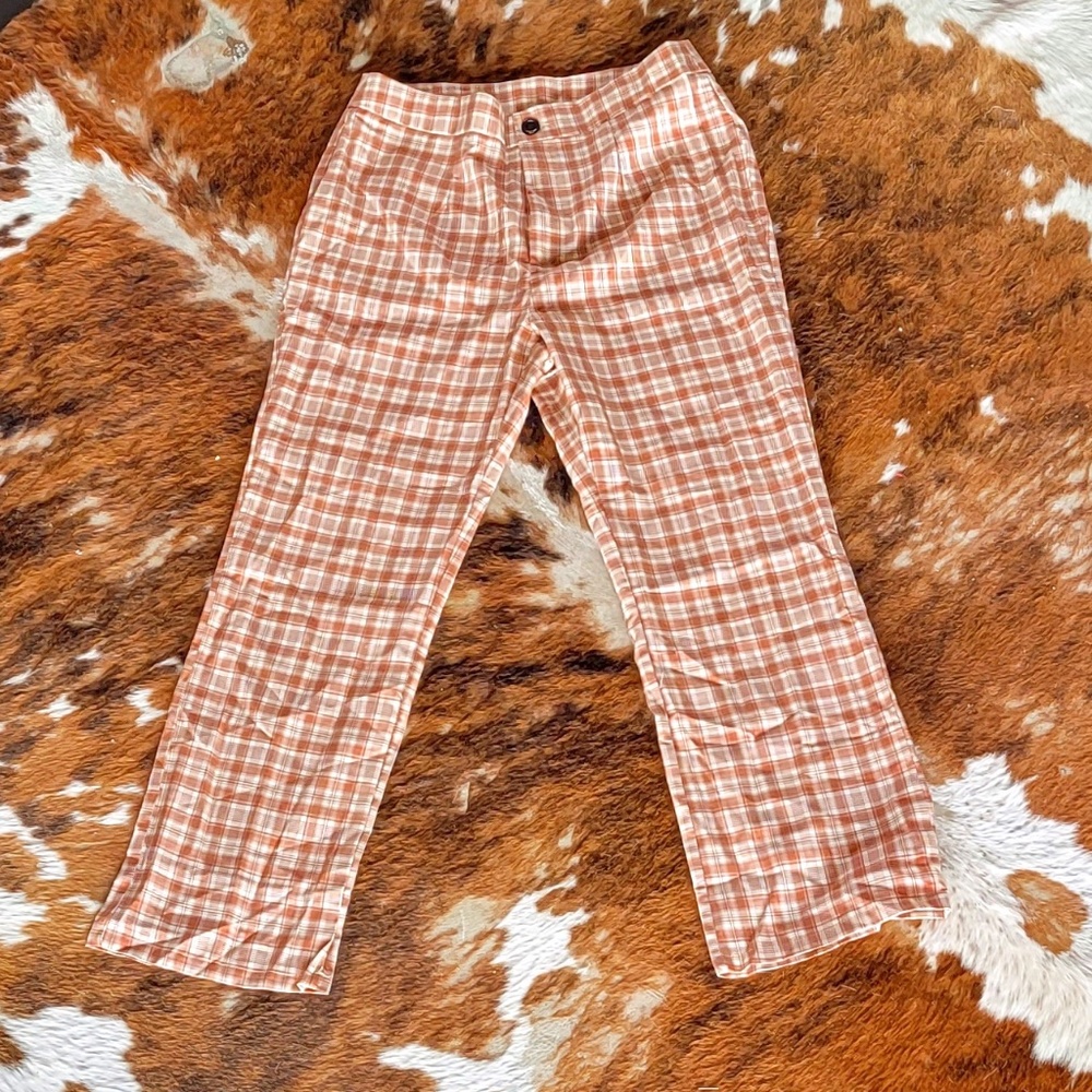 SHEIN Plaid Pants